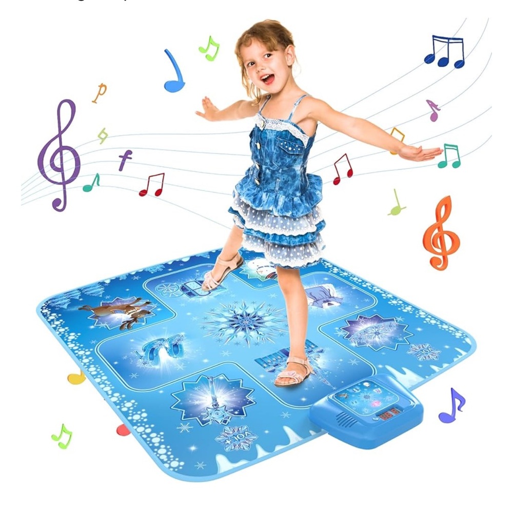 Musical Dance Mat for Kids - Blue